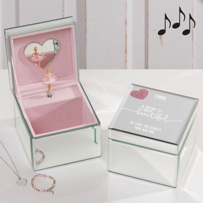 Her Heart Ballerina Musical Jewelry Box