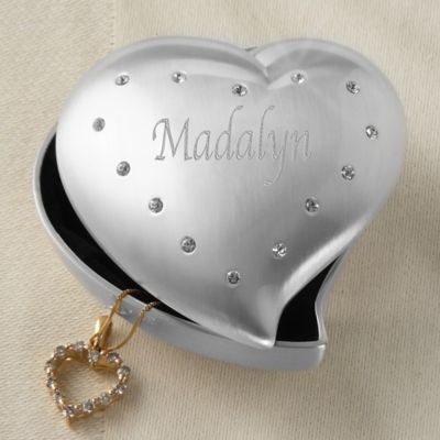 Shining Heart Jewelry Box
