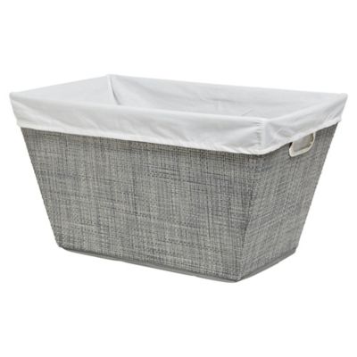 rectangular laundry basket