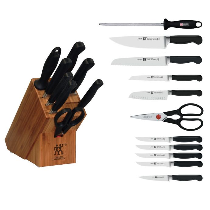 zwilling pure 10 piece knife block set