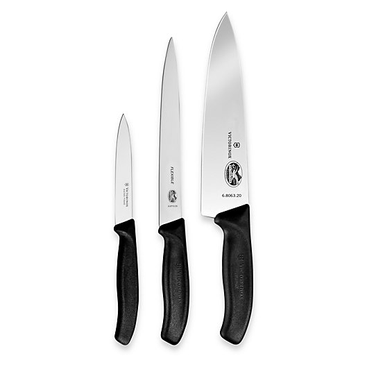 Alternate image 1 for Victorinox Swiss Army Classic 3-Piece Chef's Knife Set