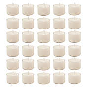 8 Hour Tea Light Candles in Clear Holders (Set of 30)
