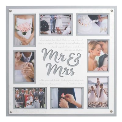 Malden® 8-Photo Mr and Mrs Collage Frame