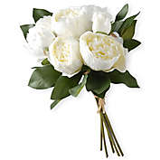 National Tree Company 12-Inch Artificial Peony Arrangement in White
