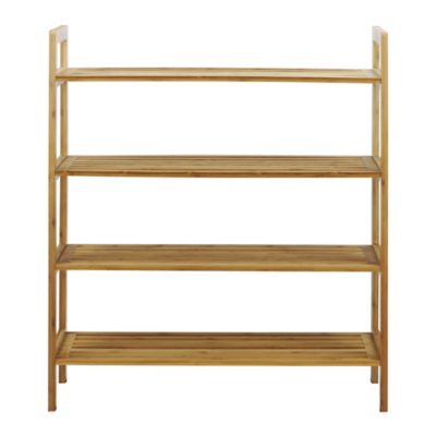 Oceanstar Designoceanstar Design 4 Tier Bamboo Shoe Rack Dailymail