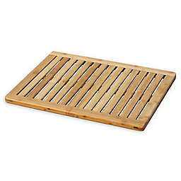 23.75-Inch x 17.75-Inch Bamboo Bath Mat