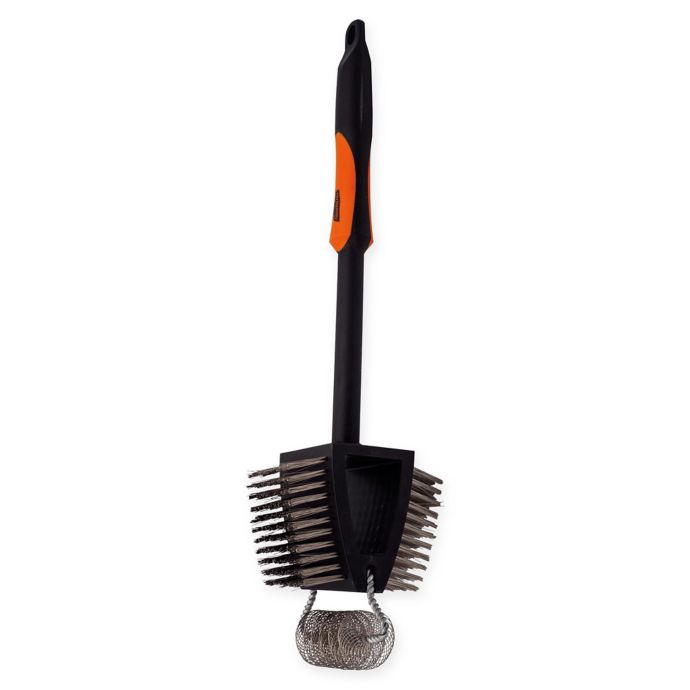 Armor All Triple Action Commercial Bristle Grill Brush Bed Bath & Beyond
