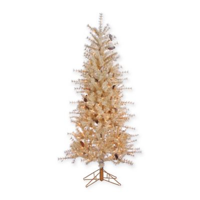 6 ft white artificial christmas tree