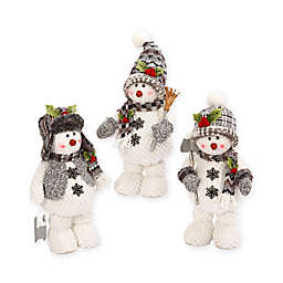 Gerson Snowman Christmas Figurines (Set of 3)