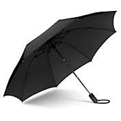 UnbelievaBrella&trade; Reverse Compact Umbrella in Black
