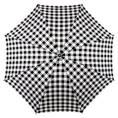 UnbelievaBrella&trade; Reverse Compact Umbrella in Bison. View a larger version of this product image.