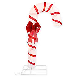 Gerson Outdoor Lighted Candy Cane