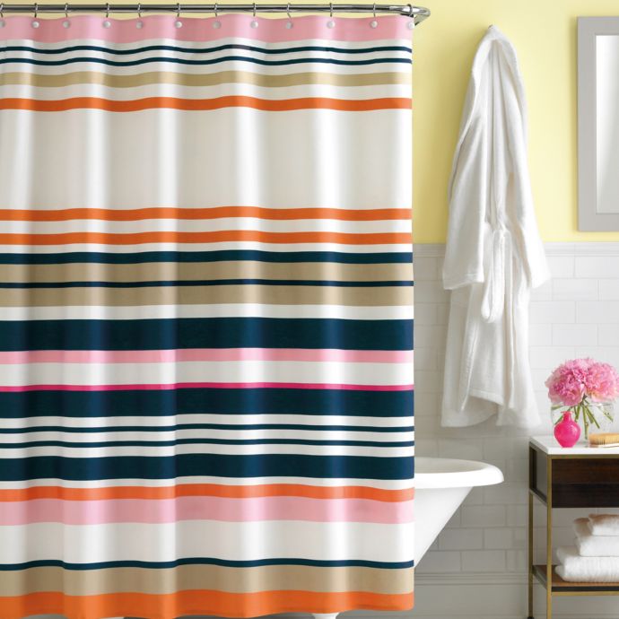 kate spade new york Candy Shop Stripe 72-Inch x 72-Inch ...