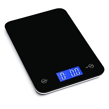 Ozeri&reg; Touch Digital Kitchen Scale in Black. View a larger version of this product image.