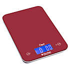 Alternate image 0 for Ozeri&reg; Touch II Digital Kitchen Scale with Microban Antimicrobial Protection in Red