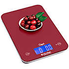 Alternate image 6 for Ozeri&reg; Touch II Digital Kitchen Scale with Microban Antimicrobial Protection in Red