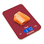 Alternate image 9 for Ozeri&reg; Touch II Digital Kitchen Scale with Microban Antimicrobial Protection in Red