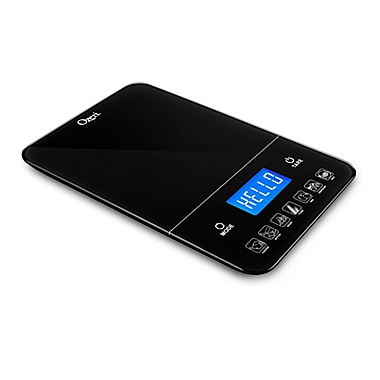Ozeri&reg; Touch III Digital Kitchen Scale with Calorie Counter in Stylish Black. View a larger version of this product image.