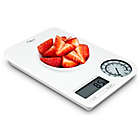 Alternate image 2 for Ozeri&reg; Rev Digital Kitchen Scale with Electro-Mechanical Weight Dial in Grey