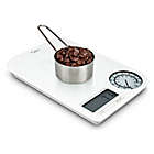 Alternate image 5 for Ozeri&reg; Rev Digital Kitchen Scale with Electro-Mechanical Weight Dial in Grey