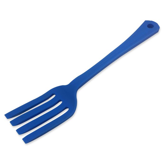 Silicone Kitchen Fork In Blue Bed Bath Beyond