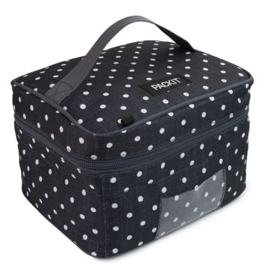 PACKiT&reg; Freezable Breast Milk &amp; Formula Cooler in Black/White. View a larger version of this product image.