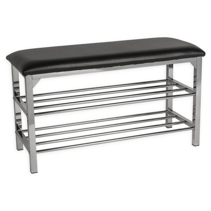 Danya B.™ Leatherette Storage Entryway Bench Bed Bath & Beyond