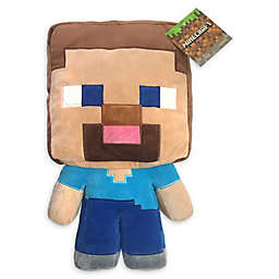Mojang Minecraft Steve Pillow Buddy in Tan
