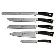 Berkel Elegance 5-Piece Kitchen Knife Set in Black