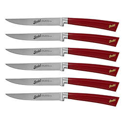 Berkel Elegance 6-Piece Steak Knife Set in Red