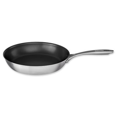 Kitchenaid® Copper Core Nonstick Stainless Steel Skillet Bed Bath