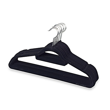ORG Slimline Flocked Suit Hangers (Set of 12). View a larger version of this product image.
