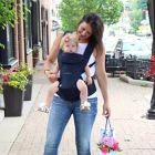 Alternate image 2 for Ecleve Pulse Ultimate Comfort Hip Seat Baby Carrier in Midnight Blue