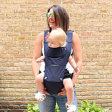 Ecleve Pulse Ultimate Comfort Hip Seat Baby Carrier in Midnight Blue. View a larger version of this product image.