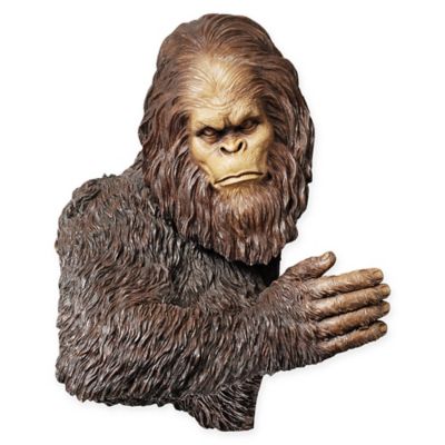 bigfoot the bashful yeti tree sculpture