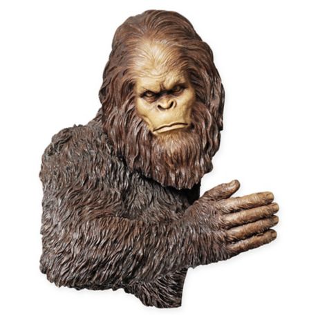 bigfoot the bashful yeti tree statue