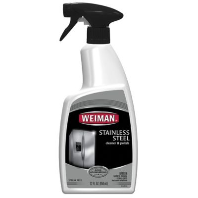 Weiman&reg; Stainless Steel Cleaner & Polish in 22-Ounce Spray Bottle