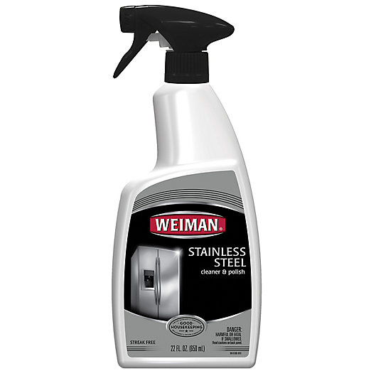 Alternate image 1 for Weiman® Stainless Steel Cleaner & Polish in 22-Ounce Spray Bottle