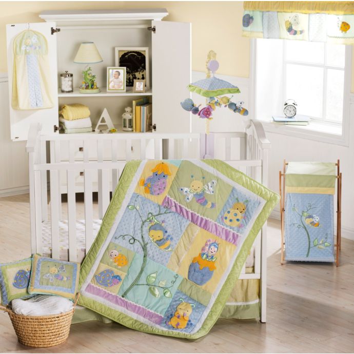 Kids Line Snug As A Bug 8 Piece Bedding Set Buybuy Baby