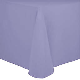 Spun 60-Inch x 84-Inch Oval Tablecloth in Lilac