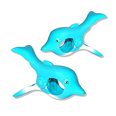 Dolphin Boca Clips&reg; (Set of 2). View a larger version of this product image.