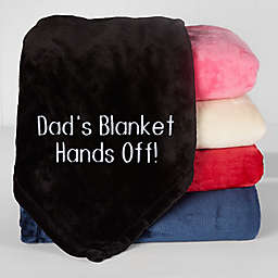 You Name it! Fleece Throw Blanket
