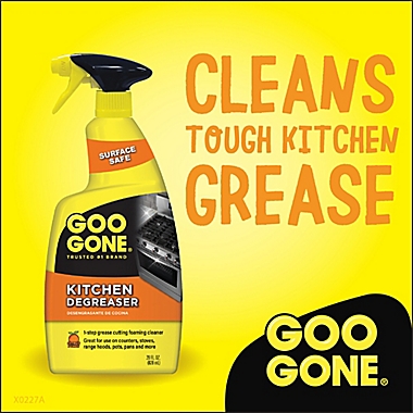Goo Gone&reg; Kitchen Grease Cleaner & Remover 28-Ounce Spray Bottle. View a larger version of this product image.
