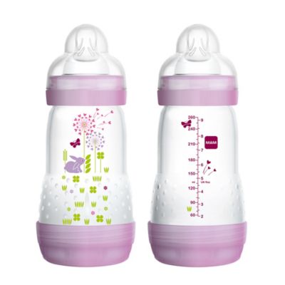 pink mam bottles