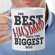 The Best Husband 30 oz. Oversized Coffee Mug
