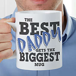 The Best Dad 30 oz. Oversized Coffee Mug