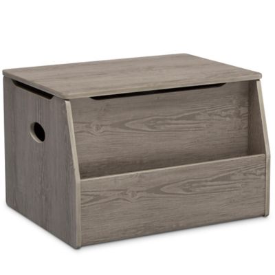 wooden toy box with drawers