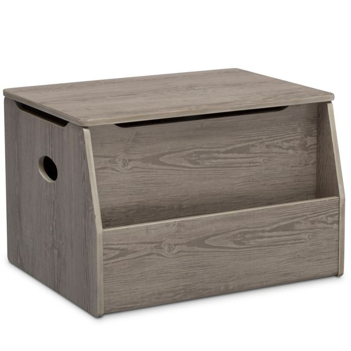 delta toy box grey