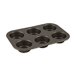 Range Kleen® Nonstick 6-Cup Muffin Pan in Grey