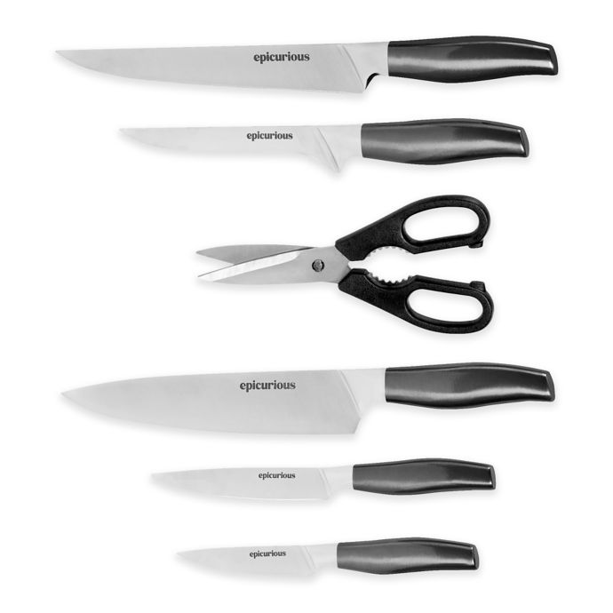 Epicurious® 6Piece Starter Knife Set Bed Bath & Beyond